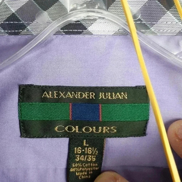 Alexander Julian Colours with Tie Size 16/16.5 - Picture 3 of 5